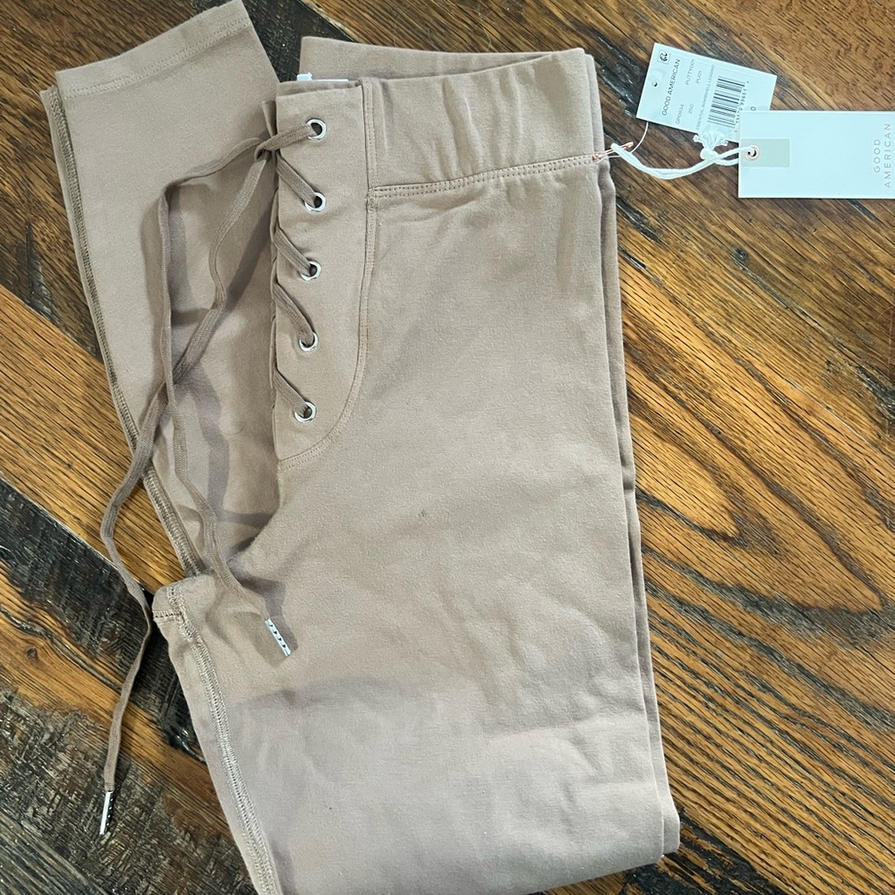 Good American lace up leggings